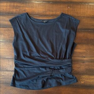 Banana Republic Elegant Black Women's Top in Cotton knit